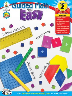 cover image of Guided Math Made Easy, Grade 2